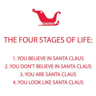 Cocktail Napkin - The Four Stages