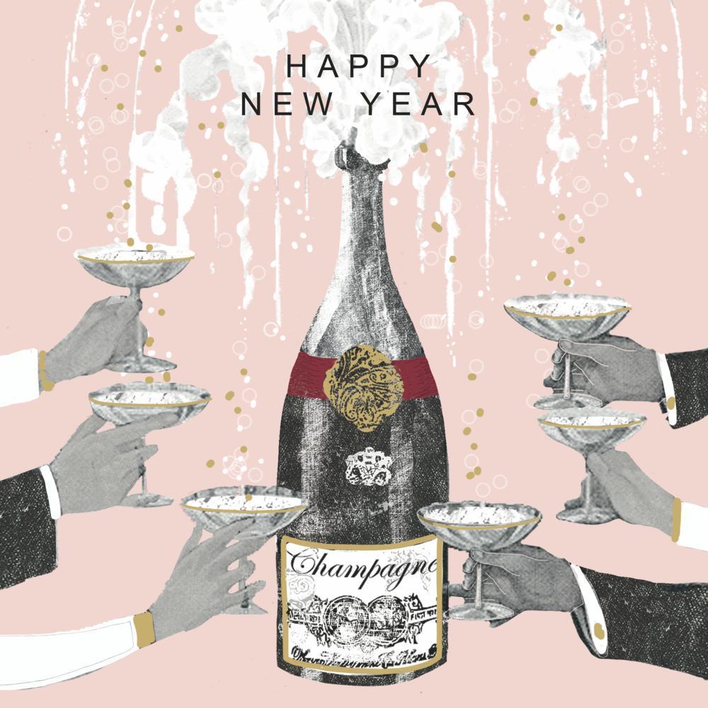 Cocktail Napkin - Happy New Year
