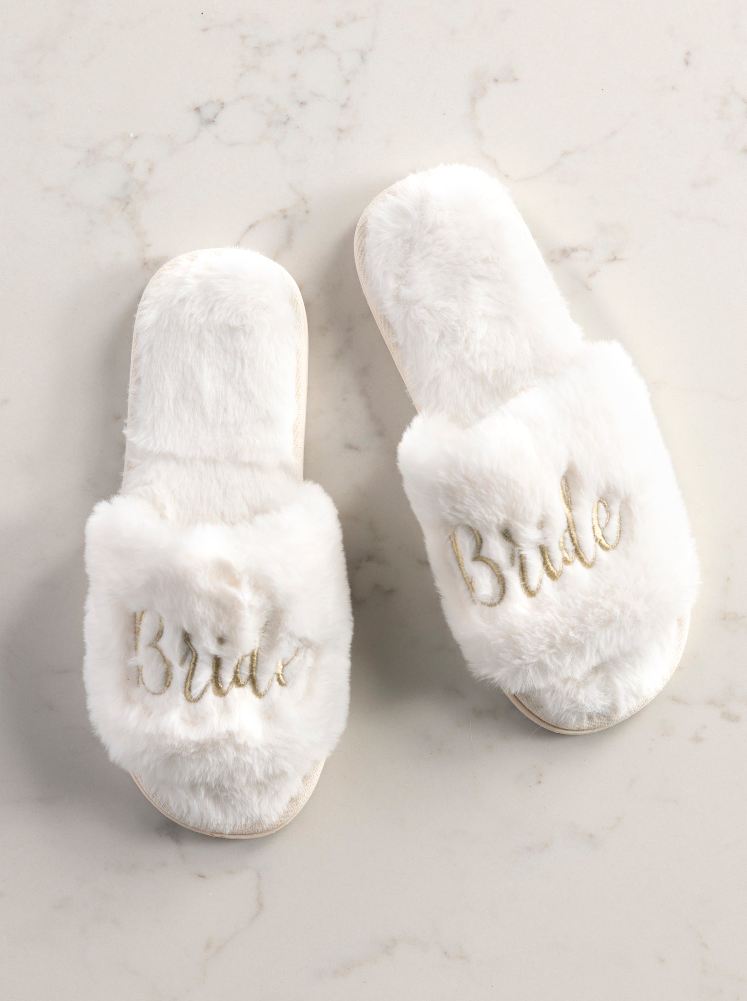 BRIDE SLIPPERS IVORY S/M