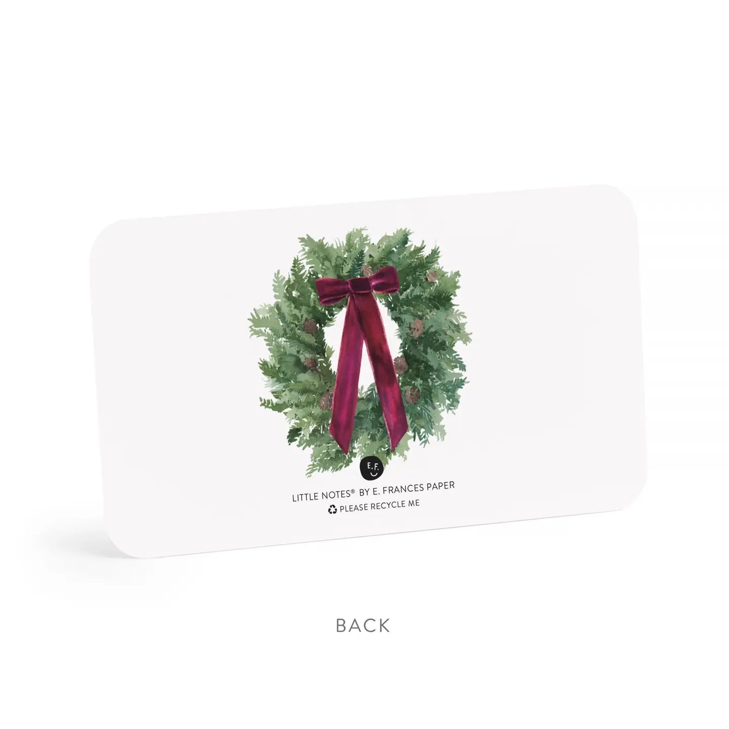 VELVET BOW TREE LITTLE NOTES MINI NOTECARD SET OF 55