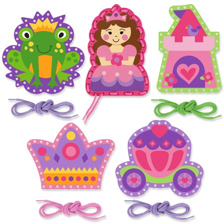 LACING CARD PRINCESS CASTLE