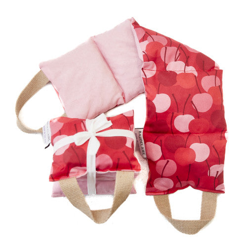 Cherry Stone Pillow - Red