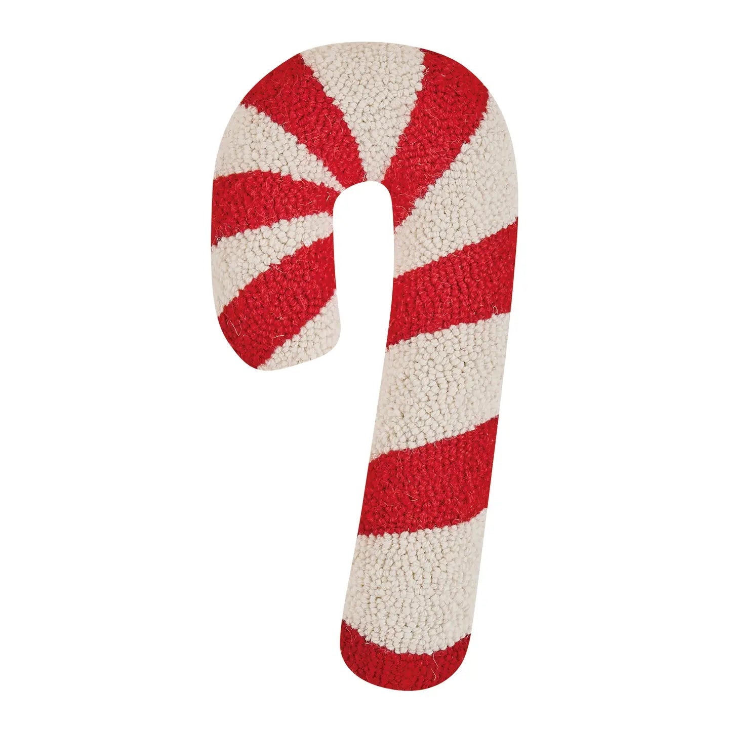 Shaped Candy Cane Pillow 9" x 16"