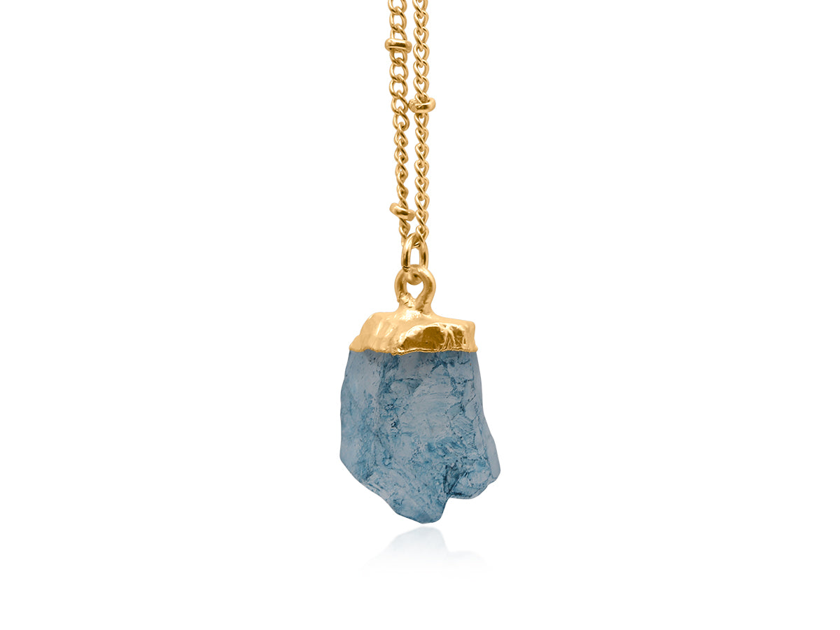 Beatrice Dream Stone Necklace - Pink