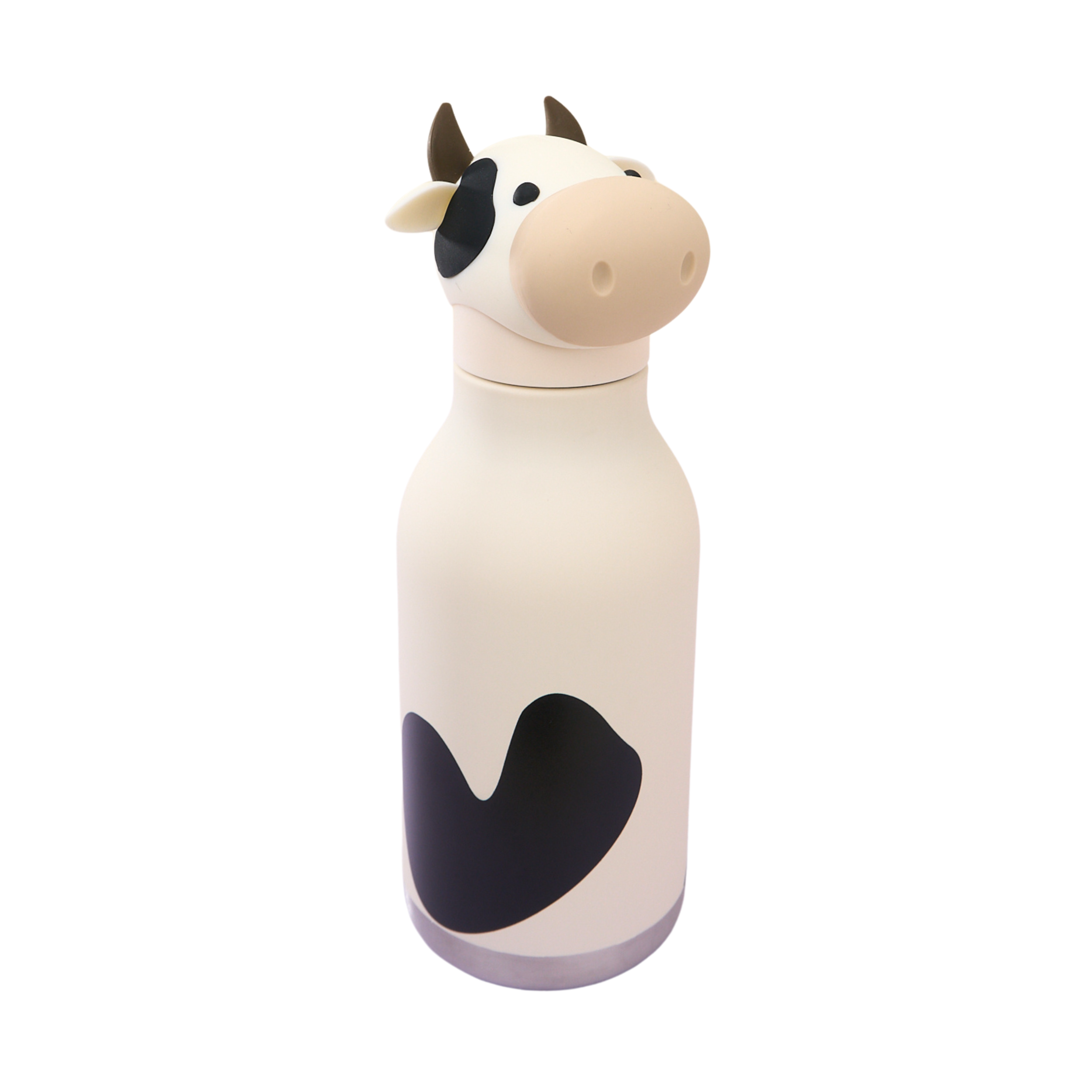 Ceramic-Lined Water Bottle - Cow