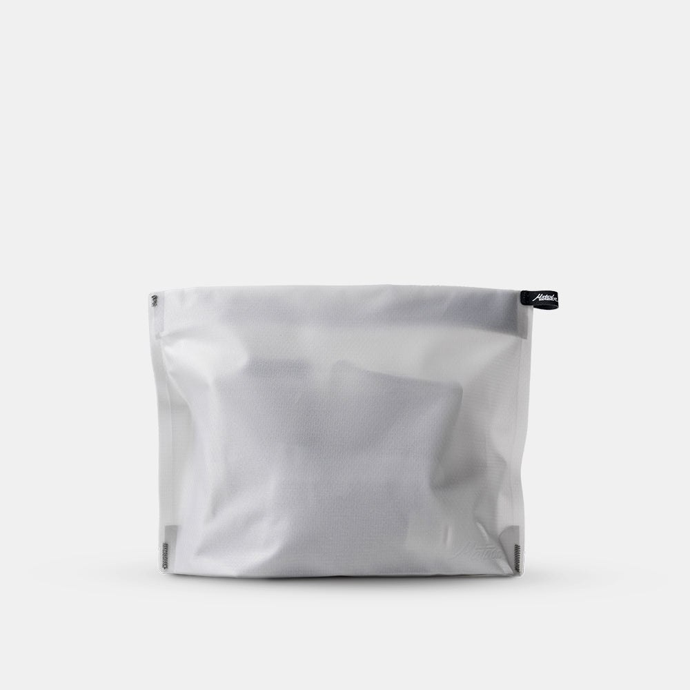 FlatPak Zipper Toiletry Case - Color: Light Grey
