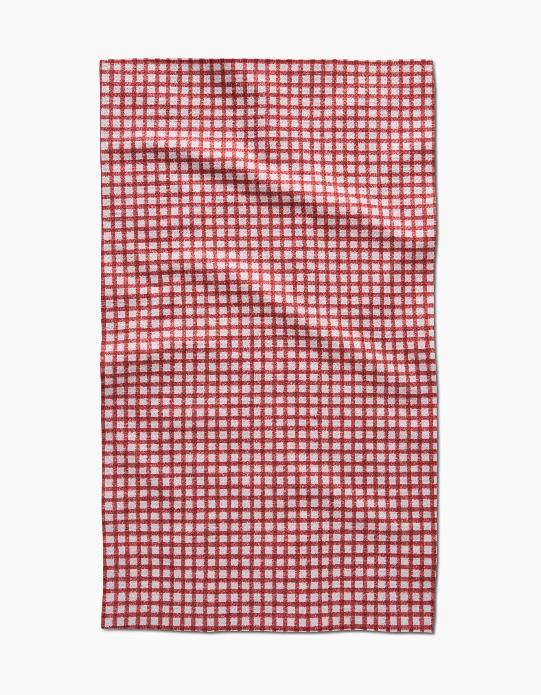 Tea Towel - Fireside Plaid Red