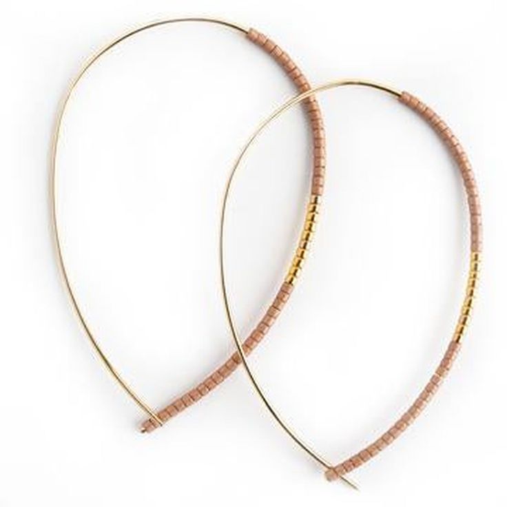 Norah Earrings - Rose