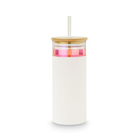 Katherine Glass Tumbler w/Silicone Sleeve