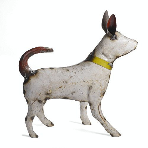RECLAIMED METAL DOG-MULTI COLORS