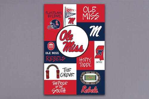 Garden Flag - Ole Miss Collage