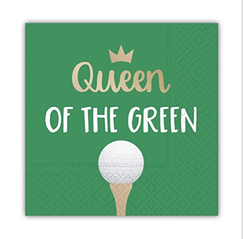Beverage Napkin - Queen of the Green