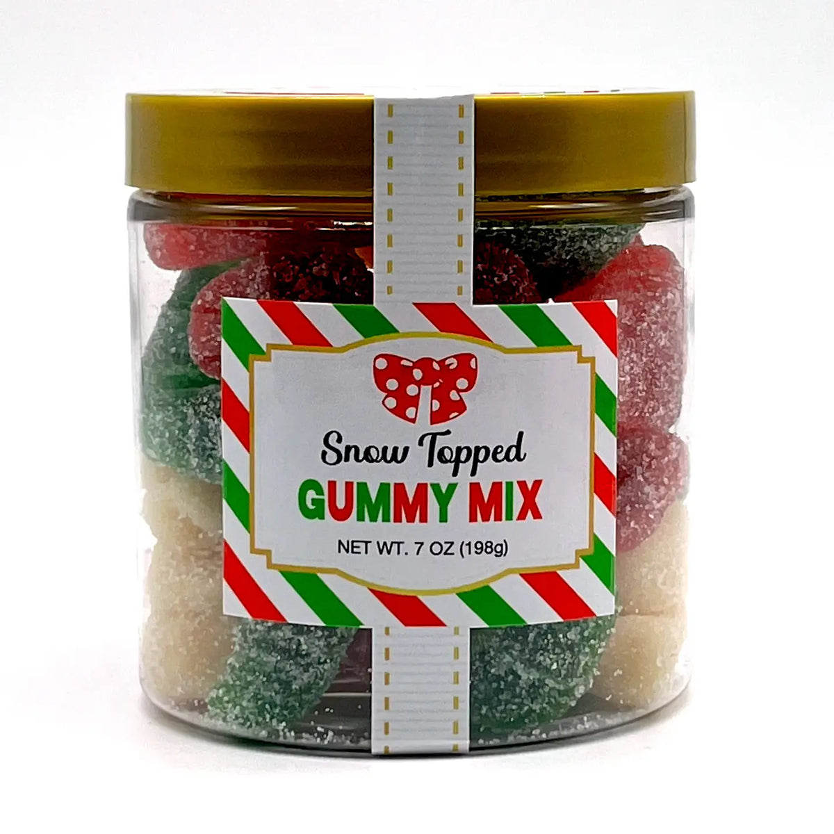 Christmas Candy - Sanded Gummy Trees & Snowmen
