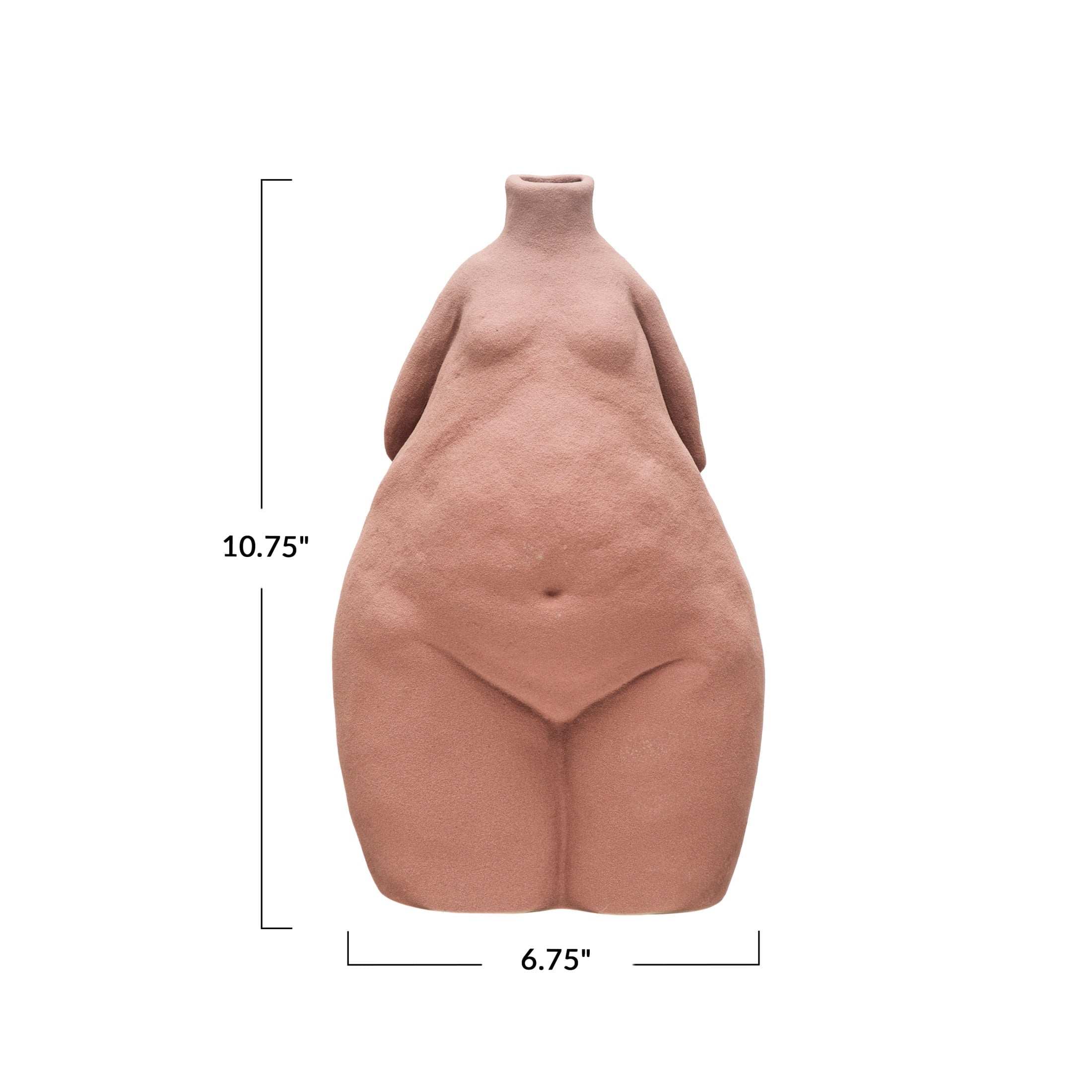 Terra Cotta Body Vase - Med.