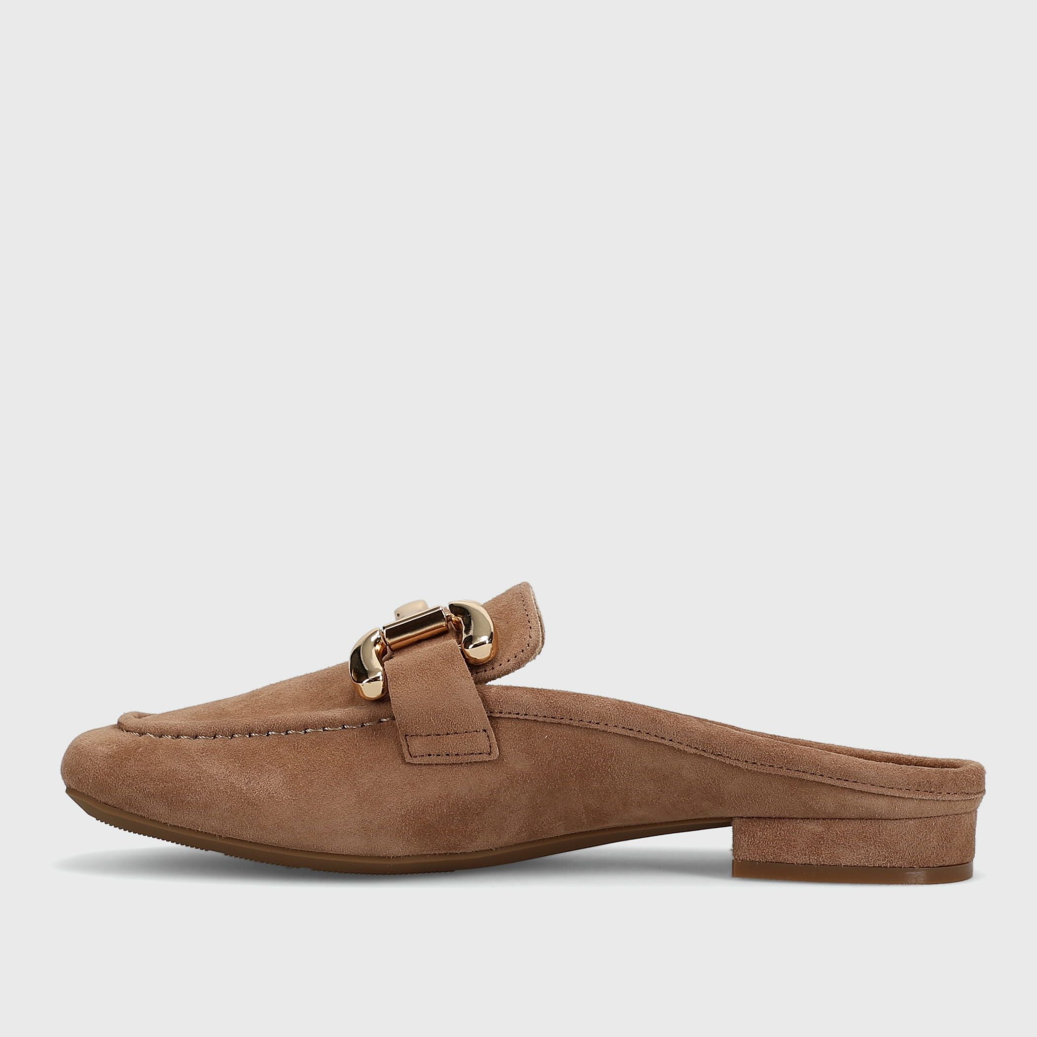 SHAINE MILITARY SUEDE MULE-SZ 10