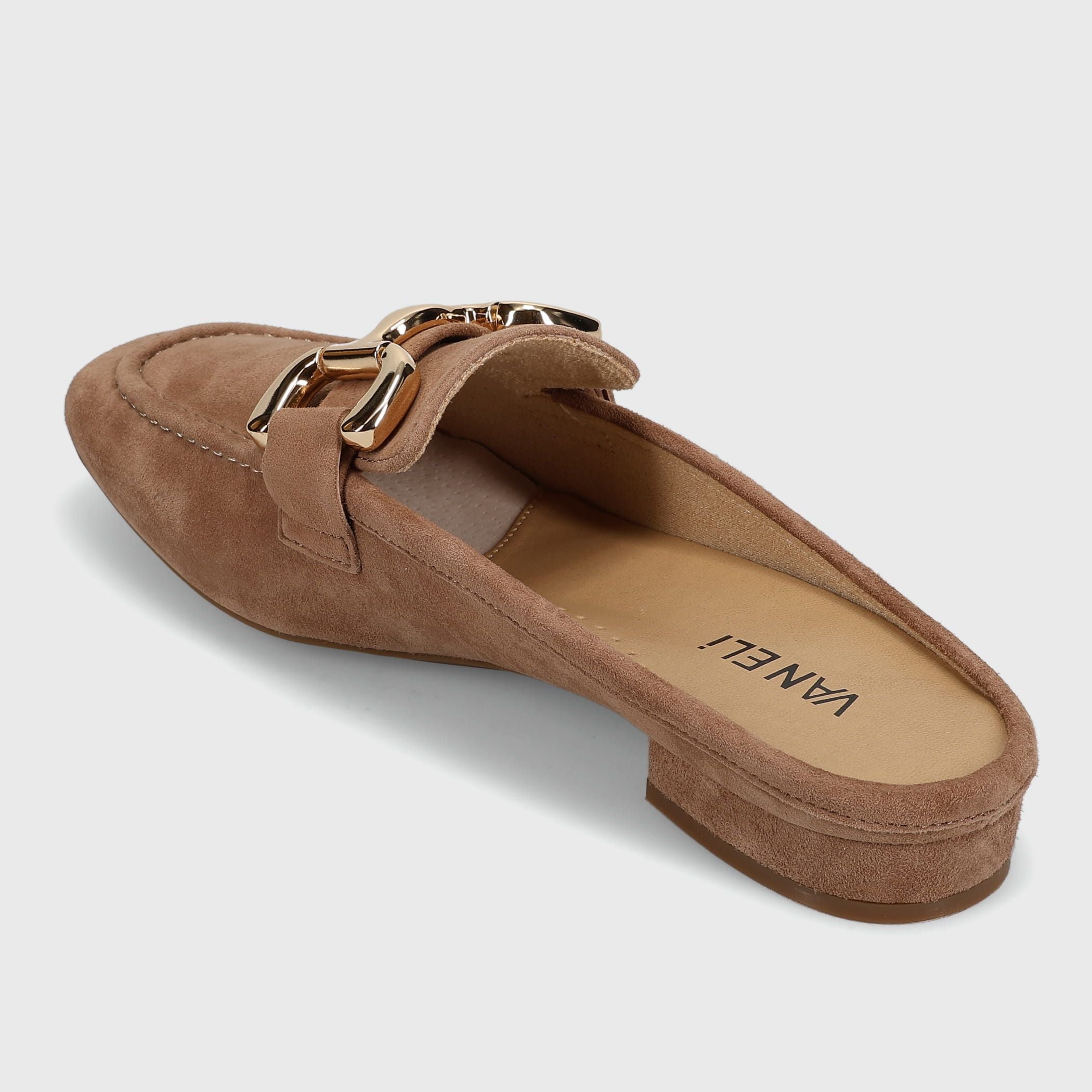 SHAINE MILITARY SUEDE MULE-SZ 10