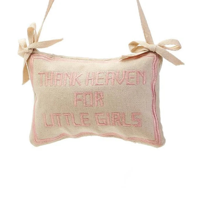 Thank Heaven Pillow Door Hanger