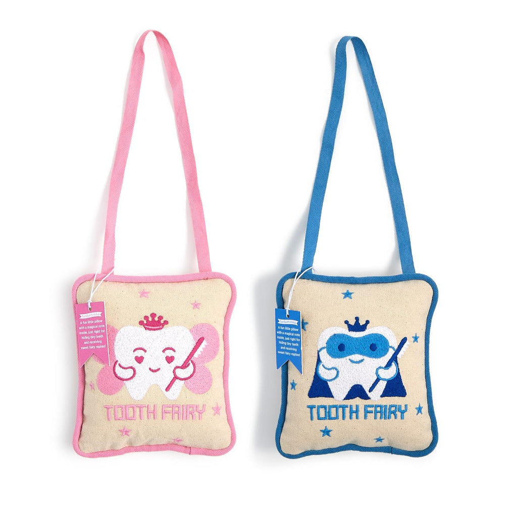 TOOTH FAIRY PILLOW DOOR HANGER- ASSORTED COLORS