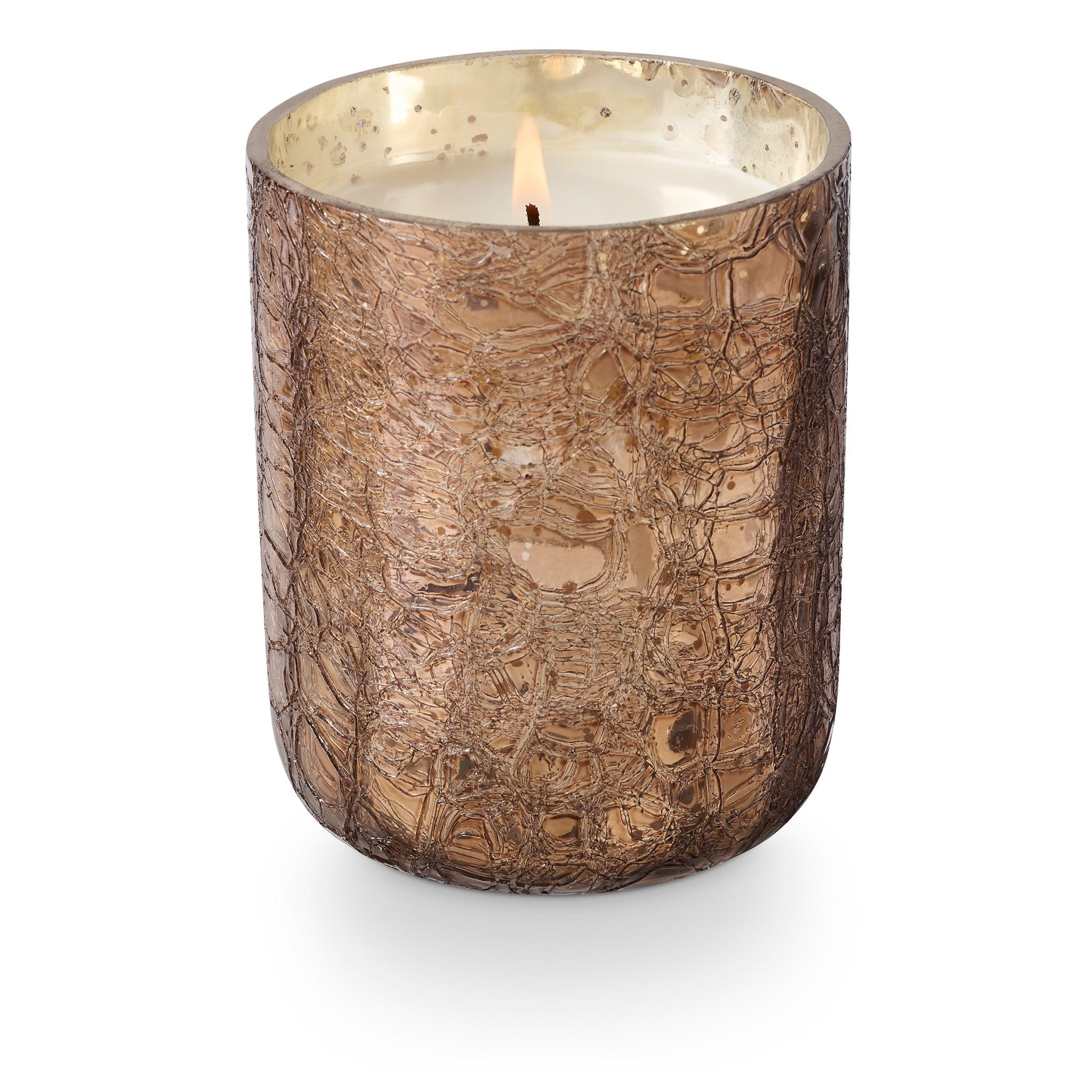 WOODFIRE SMALL BOXED CRACKLE GLASS CANDLE 8.3 OZ