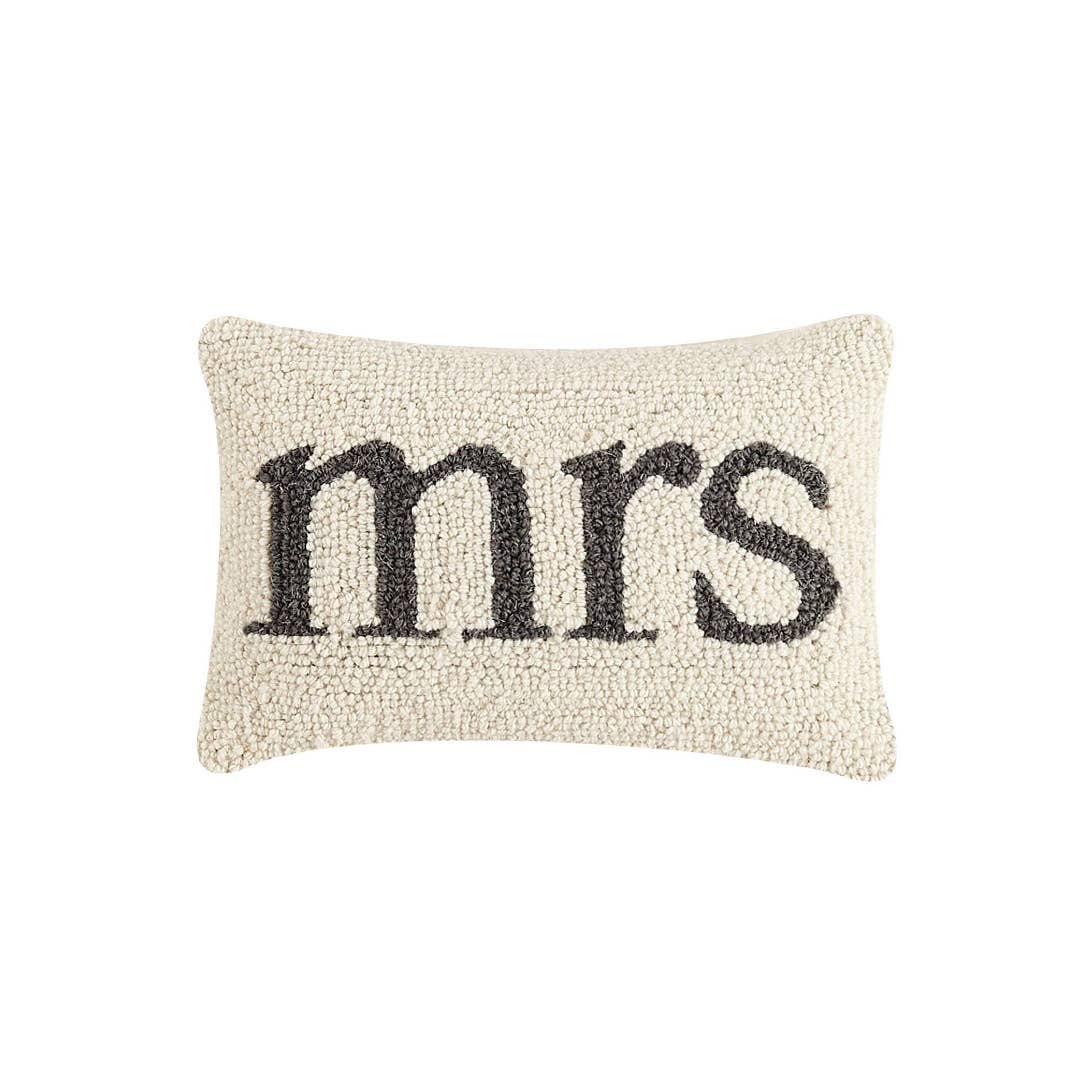 Mrs. Hook Pillow 8" x 12"