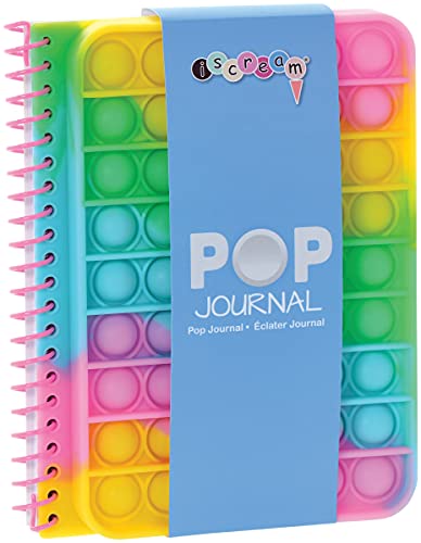 Happy Stripe Popper Notebook