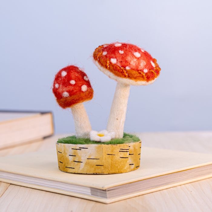 Woodland Mushroom: Red Flame