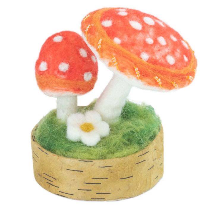 Woodland Mushroom: Red Flame