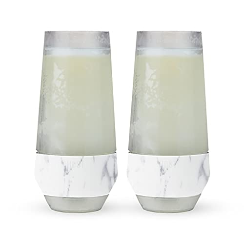 Champagne Freeze in Marble (set of 2)