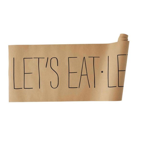 Let's Kraft Table Runner Roll