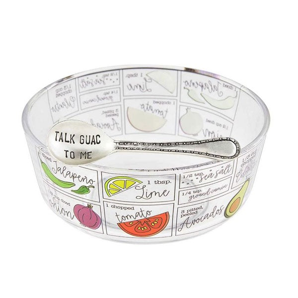 Guac Glass Dip Bowl Set