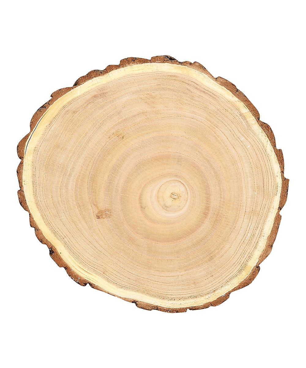 8.75" Round Paulownia Wood Slice