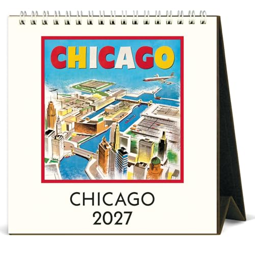 2027 "CHICAGO" DESK CALENDAR