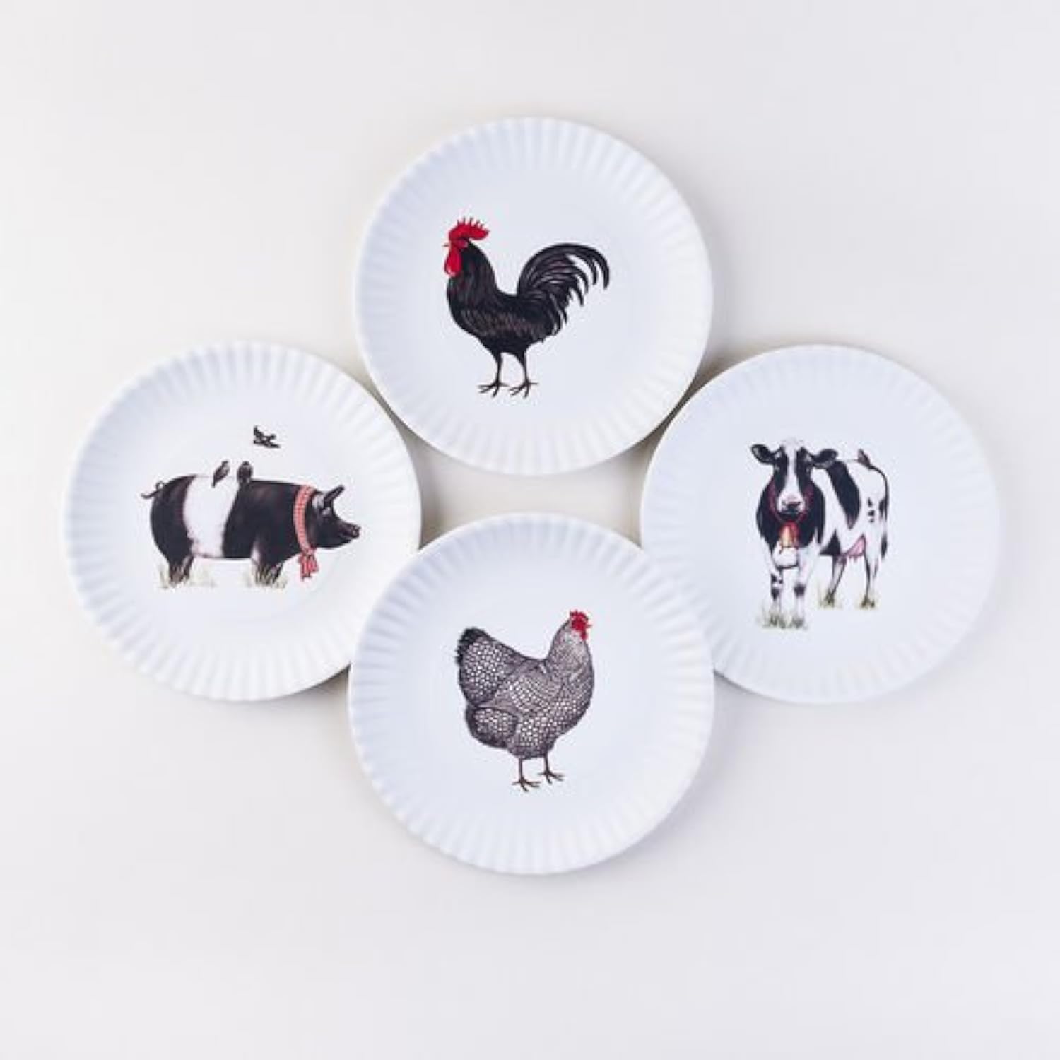 American Holiday "Paper" Plate, Melamine 9"