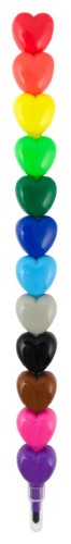 Heart to Heart Stacking Crayons