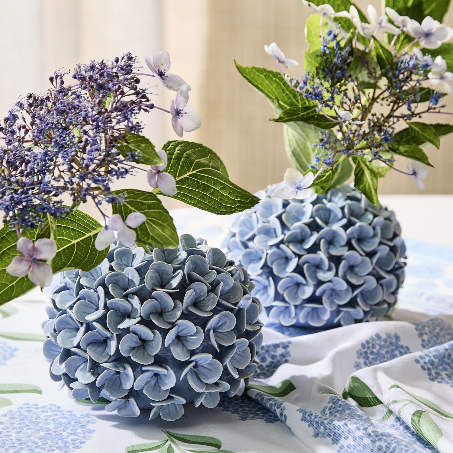 Hydrangea Flower Bud Vase