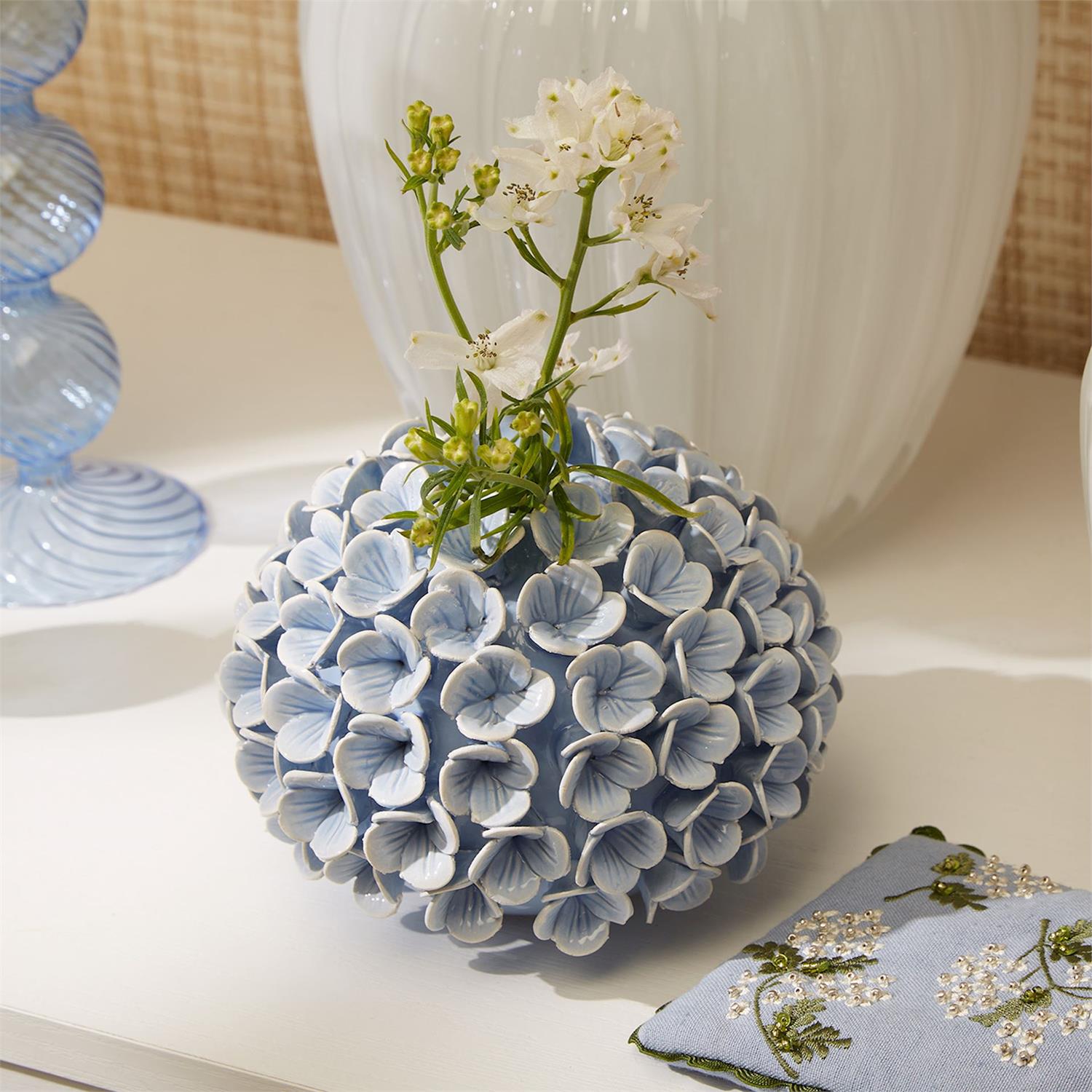 Hydrangea Flower Bud Vase