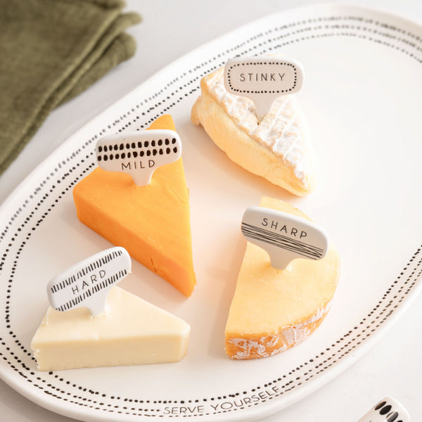 Milo Cheese Markers (set of 4)