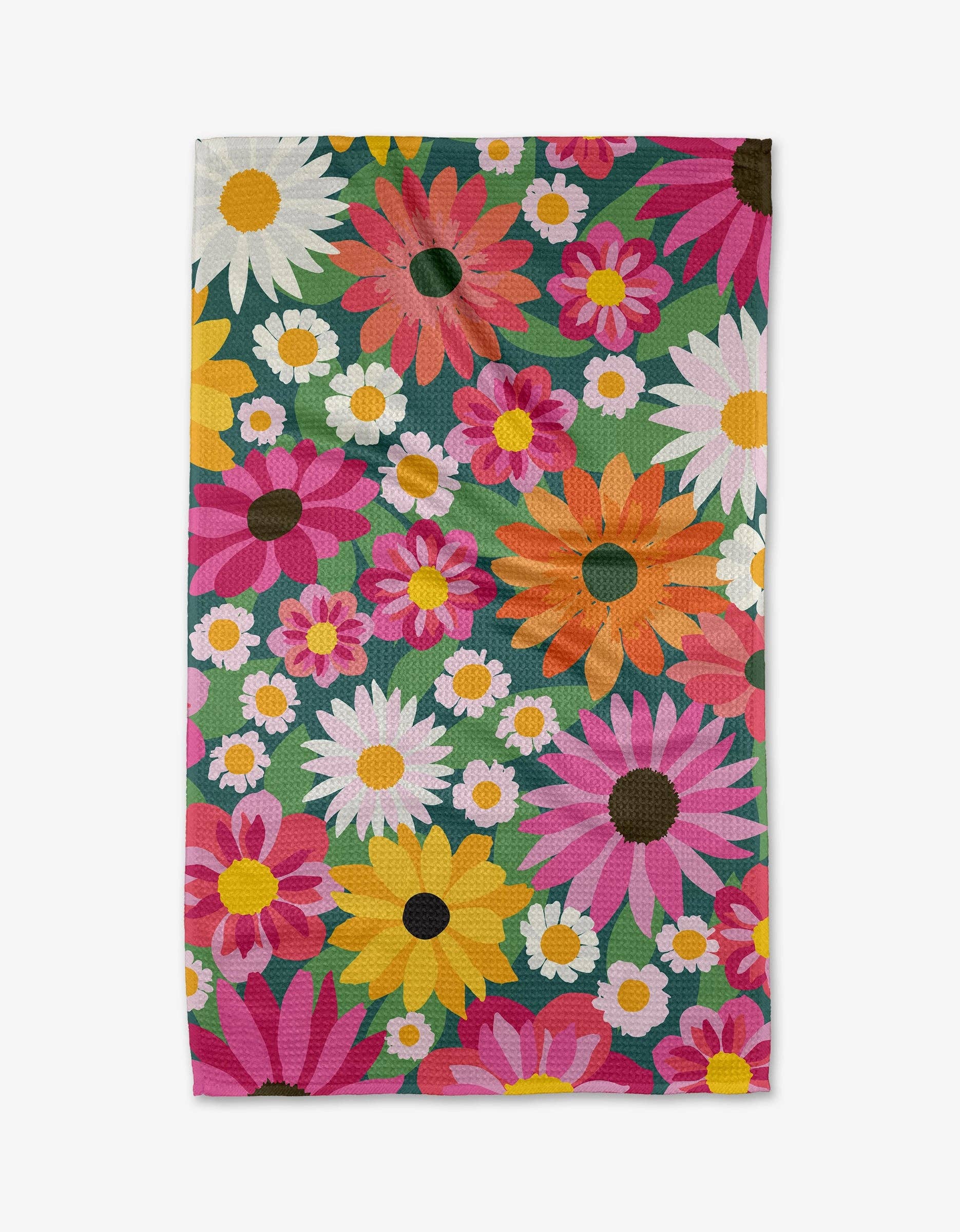 TEA TOWEL-GILDED BLOOM