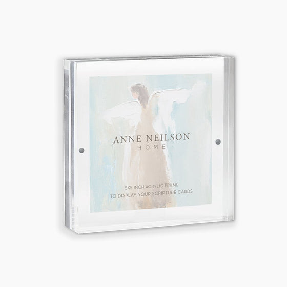 5" x 5" Acrylic Scripture Frame