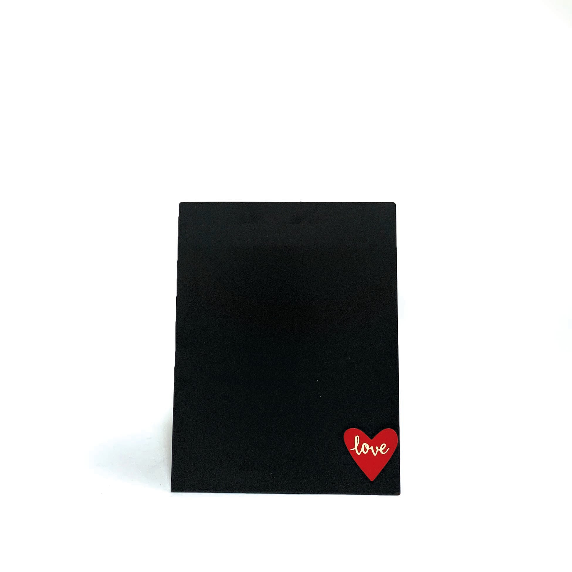 EASEL- BENT W/STRAIGHT EDGE BLACK, MAGNETIC