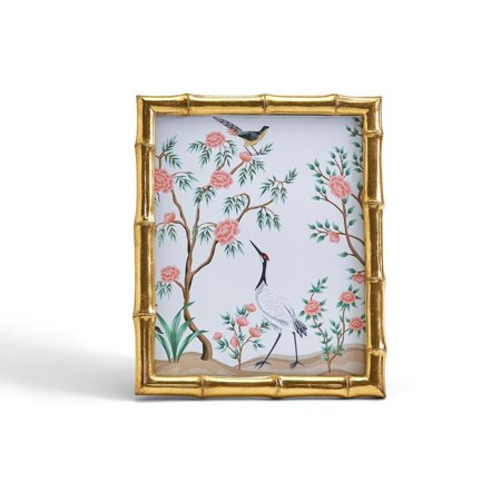 Gold Faux Bamboo 8"x10" Photo Frame