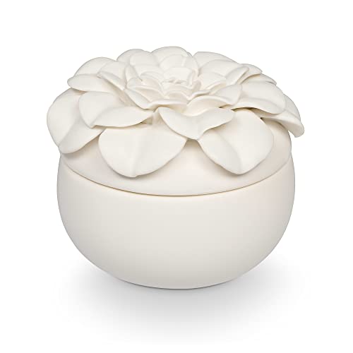 CITRUS CRUSH CERMAIC FLOWER CANDLE