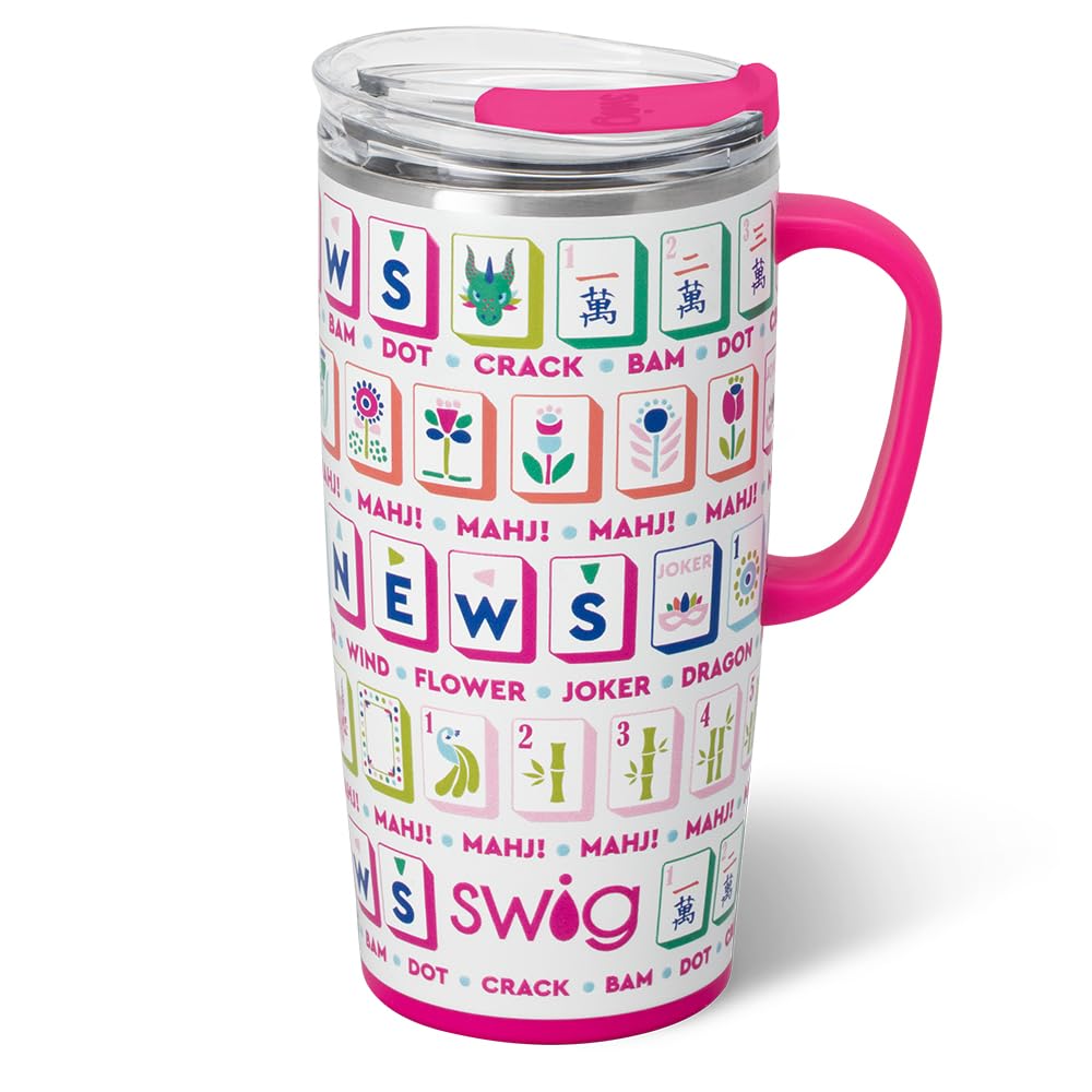 MAHJONG TRAVEL MUG 22OZ