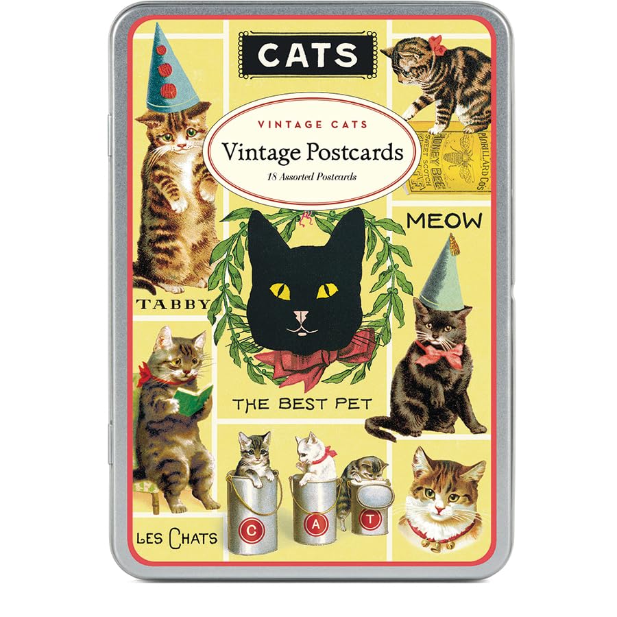 Cats - Vintage Postcard Set