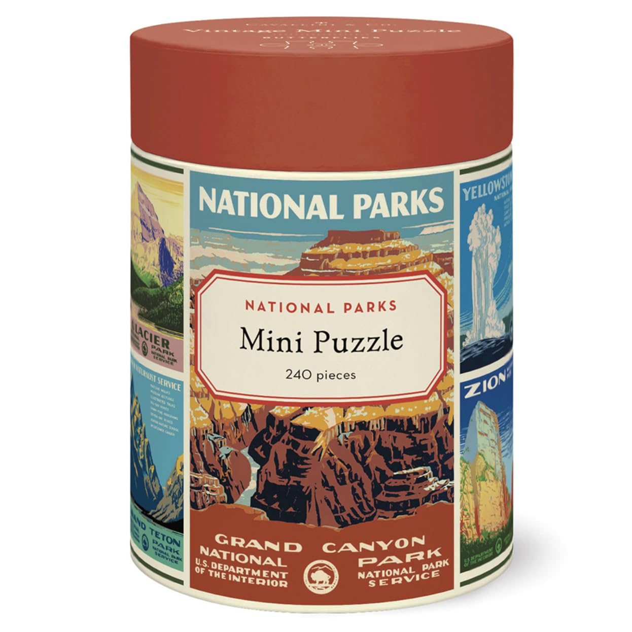 National Parks - 240 Pieces Mini Puzzle