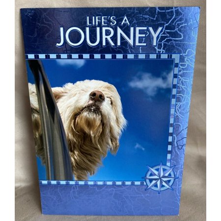 Life's a Journey Dog Birthday Card