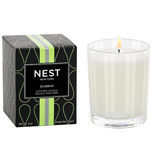 Nest Votive Candle 2 oz Bamboo