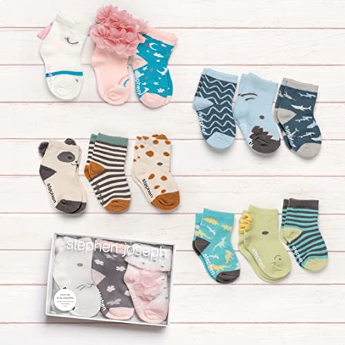 3 Baby Socks 3-pk (0-12 mos.) - Bunny
