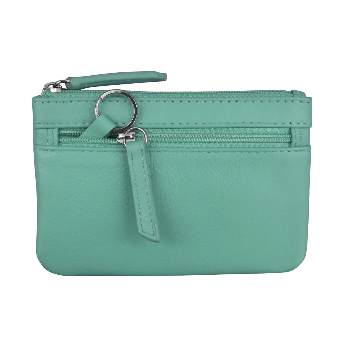 Coin Holder w/Key Ring - Turquoise
