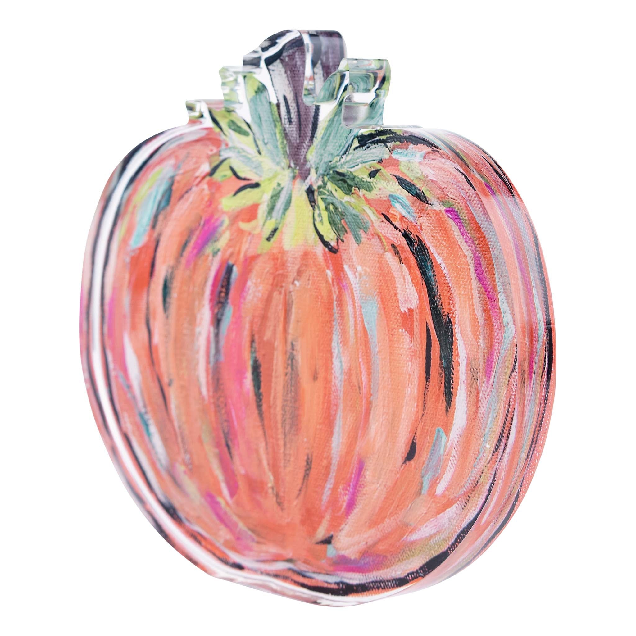 Fall Pumpkin Acrylic Decor